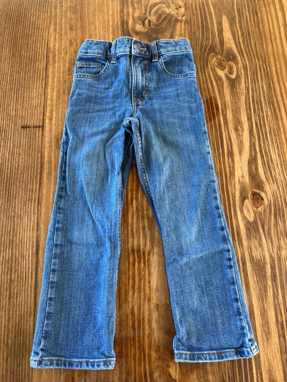 Wrangler Kids Blue Straight-Leg Jeans